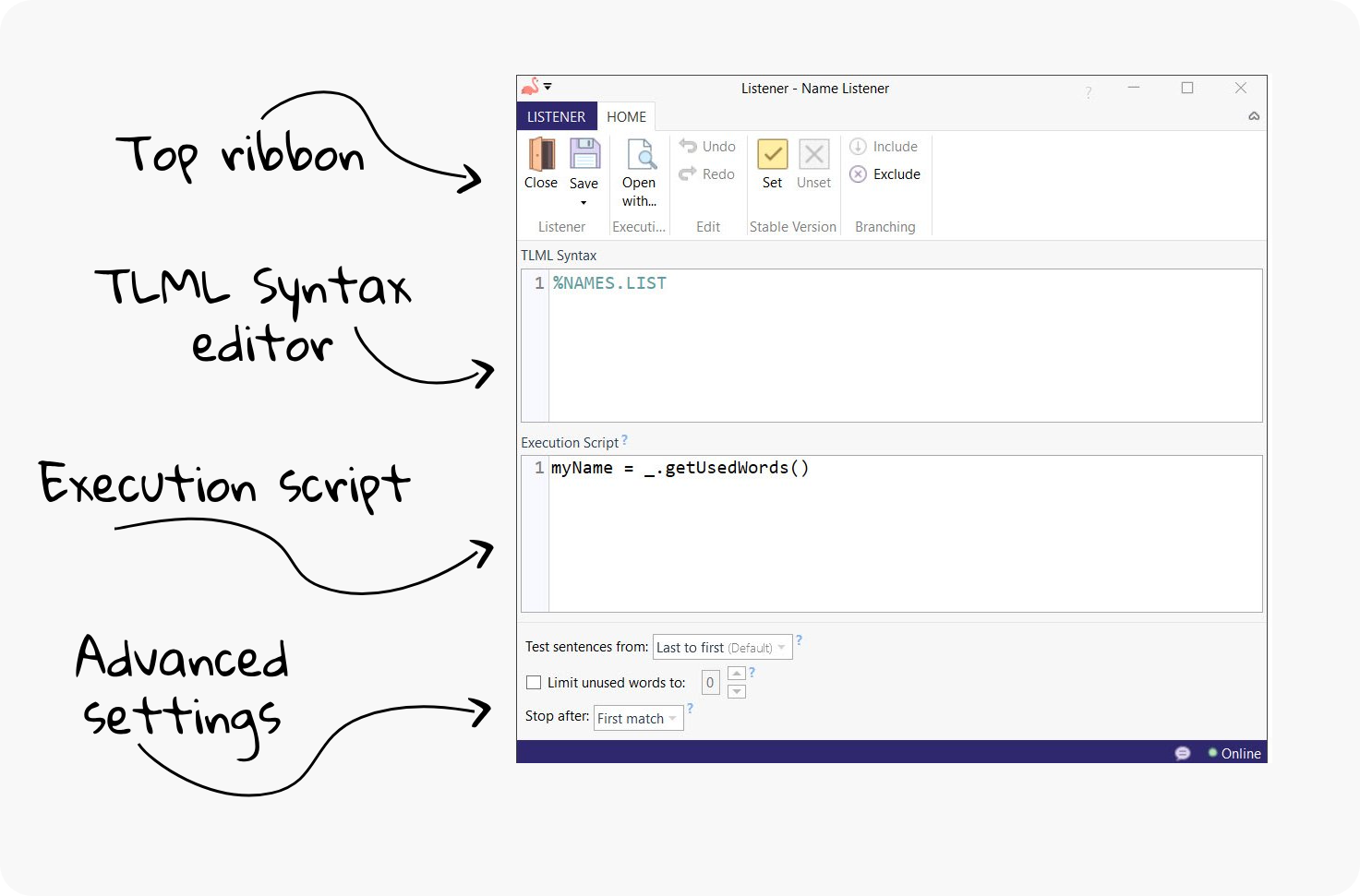 Global Listener Window